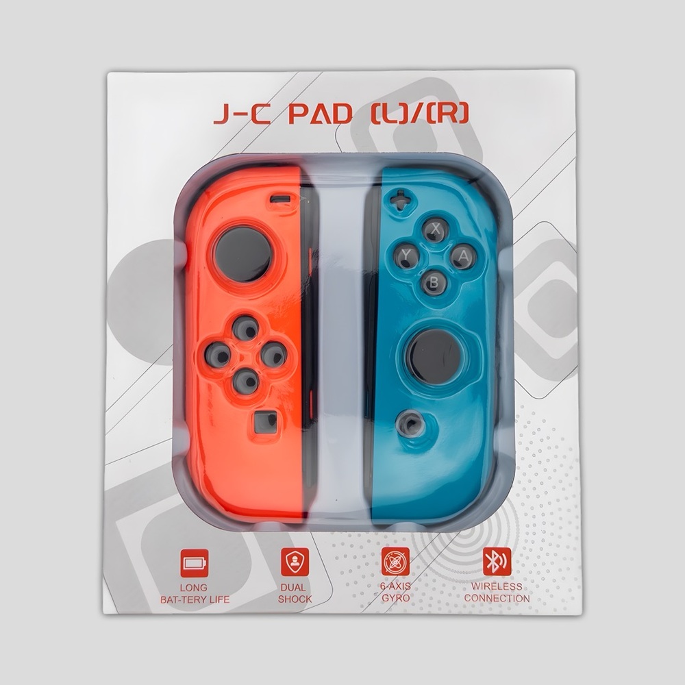 Brand New Red Blue J-C PAD Joy-Con Controller Nintendo Switch Wireless Gyro